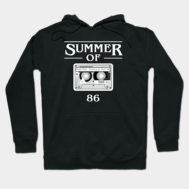 Stranger Things, Running Up That Hill, Summer Of 86 Hoodie by Rascality 13